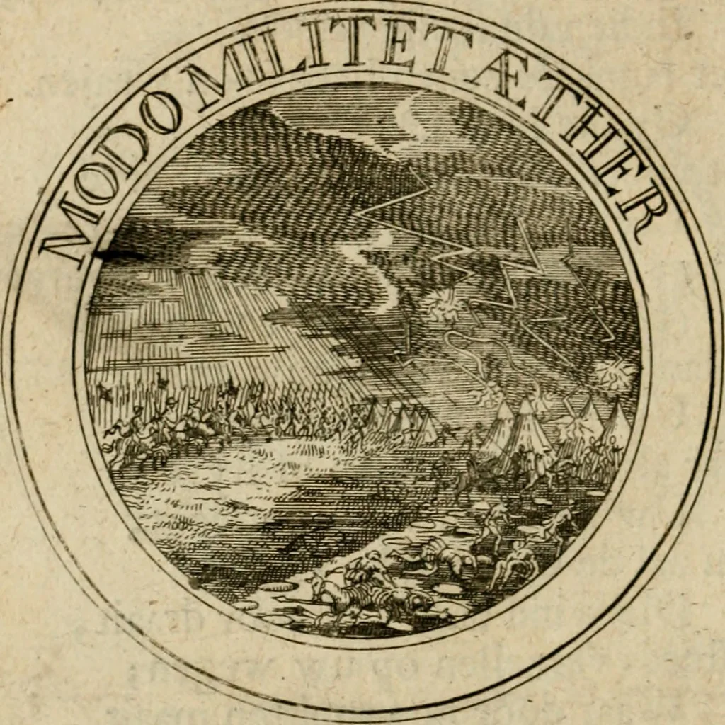 An illustration from Uitbreiding, over hondred leerzaame zinnebeelden, 1722, leaf 139