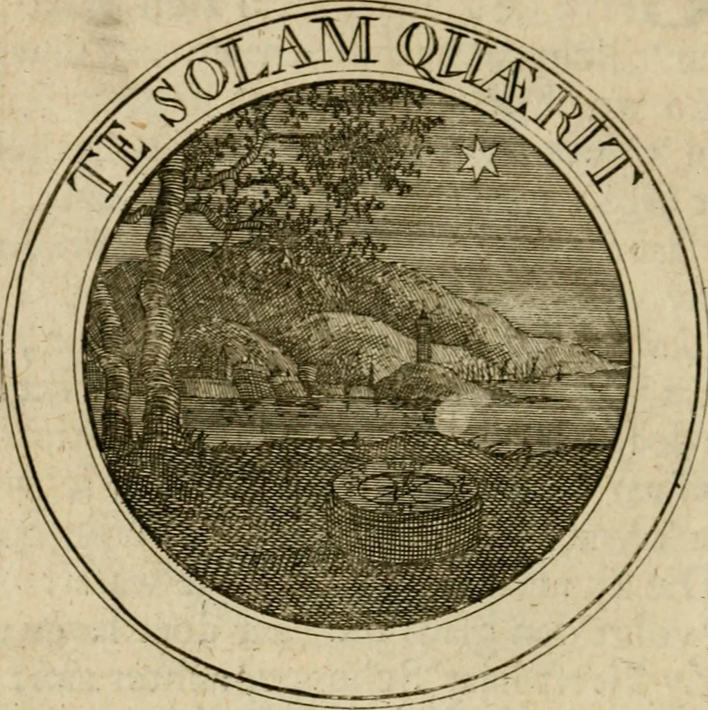 An illustration from Uitbreiding, over hondred leerzaame zinnebeelden, 1722, leaf 151
