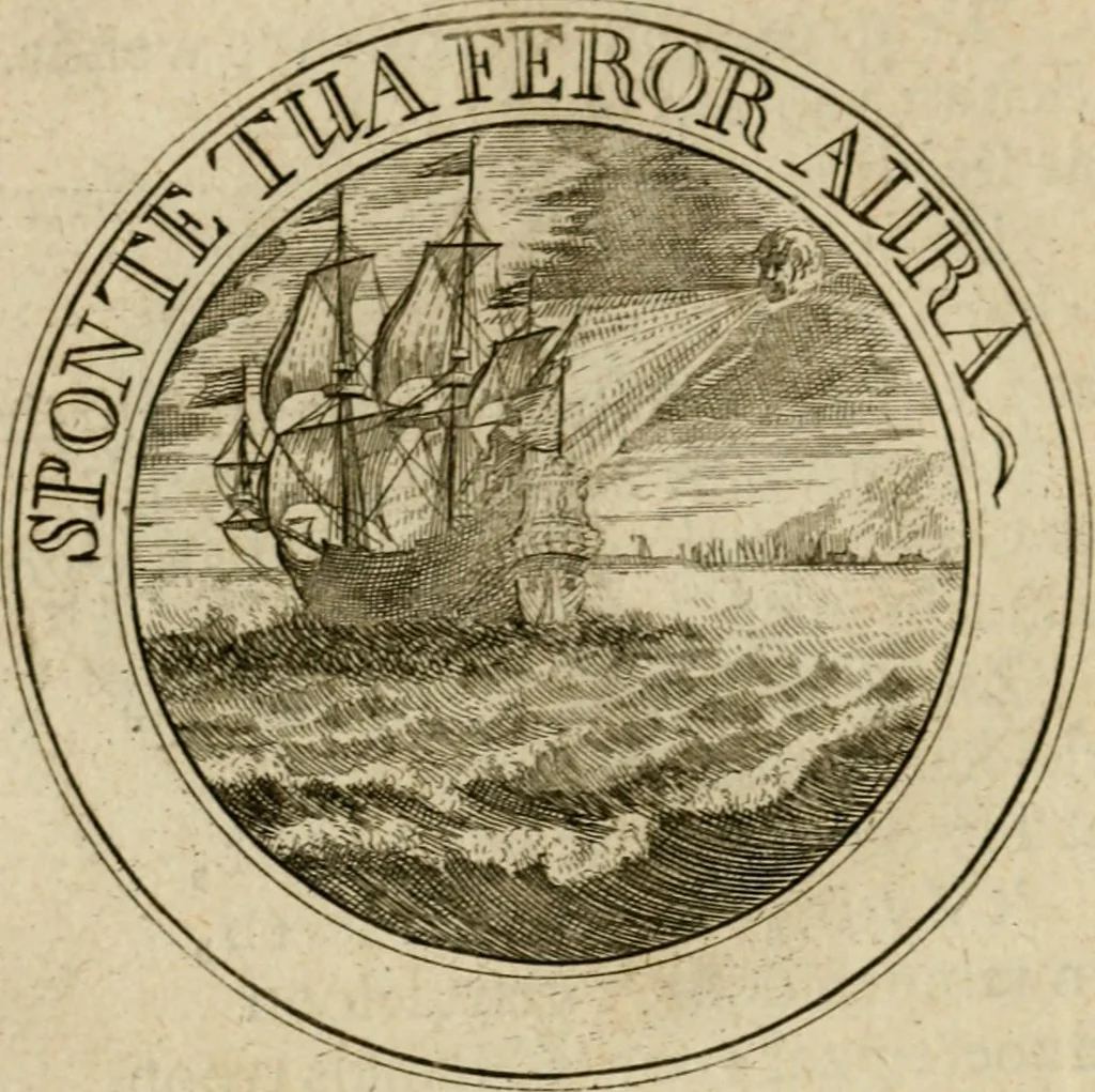 An illustration from Uitbreiding, over hondred leerzaame zinnebeelden, 1722, leaf 155