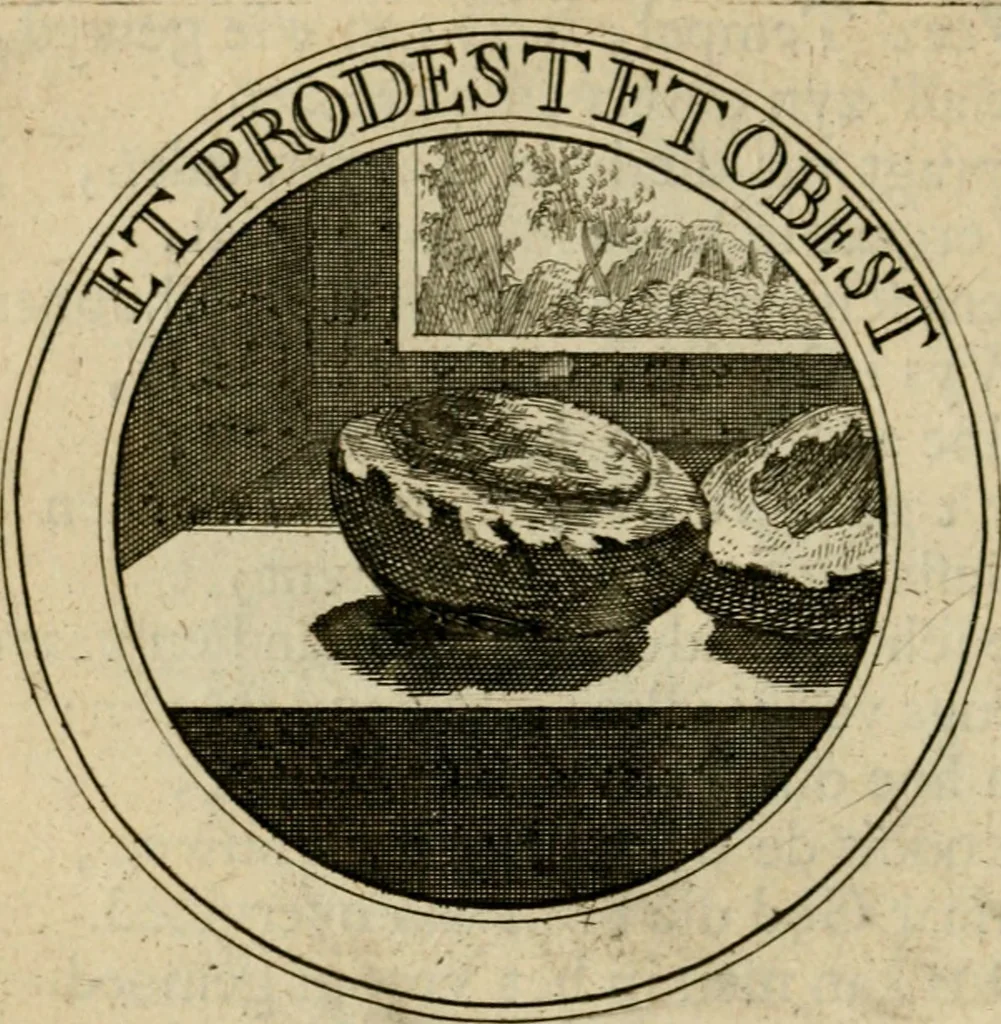 An illustration from Uitbreiding, over hondred leerzaame zinnebeelden, 1722, leaf 177
