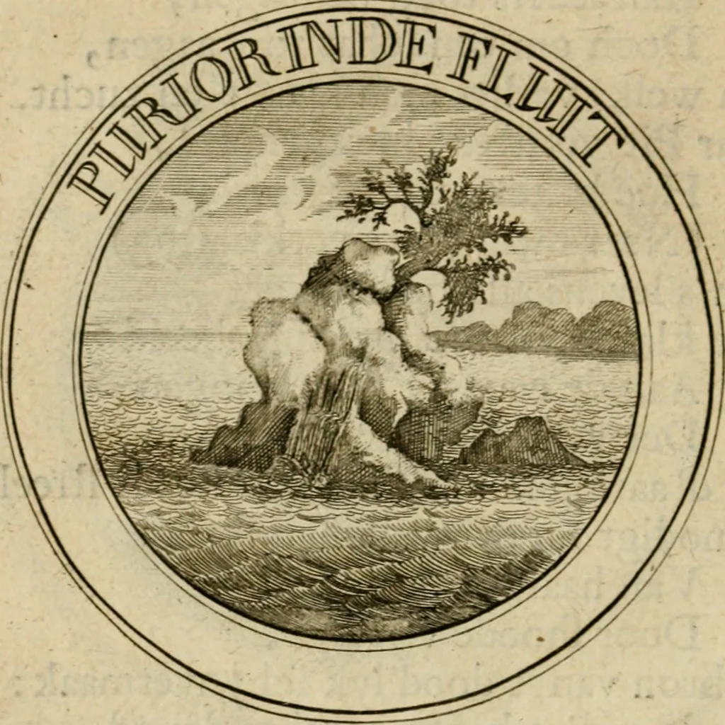 An illustration from Uitbreiding, over hondred leerzaame zinnebeelden, 1722, leaf 179