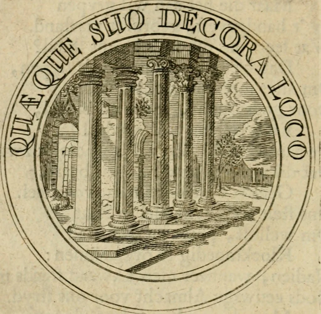 An illustration from Uitbreiding, over hondred leerzaame zinnebeelden, 1722, leaf 191