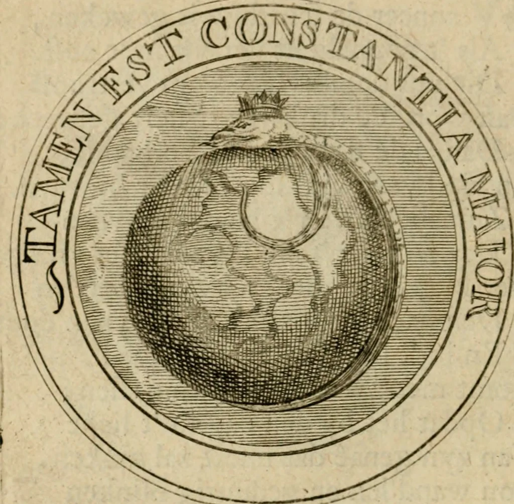 An illustration from Uitbreiding, over hondred leerzaame zinnebeelden, 1722, leaf 213
