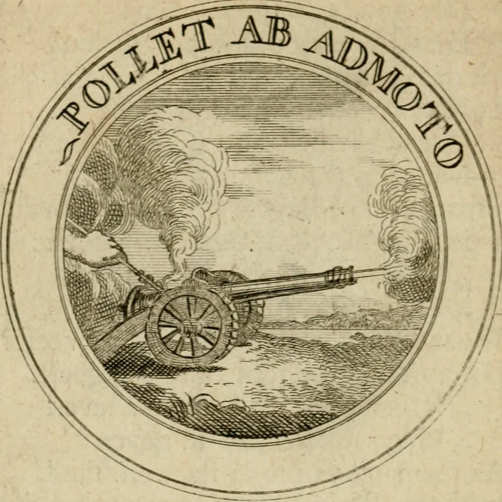 An illustration from Uitbreiding, over hondred leerzaame zinnebeelden, 1722, leaf 79