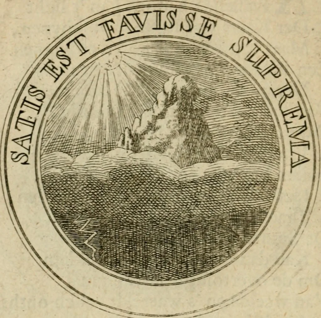 An illustration from Uitbreiding, over hondred leerzaame zinnebeelden, 1722, leaf 93