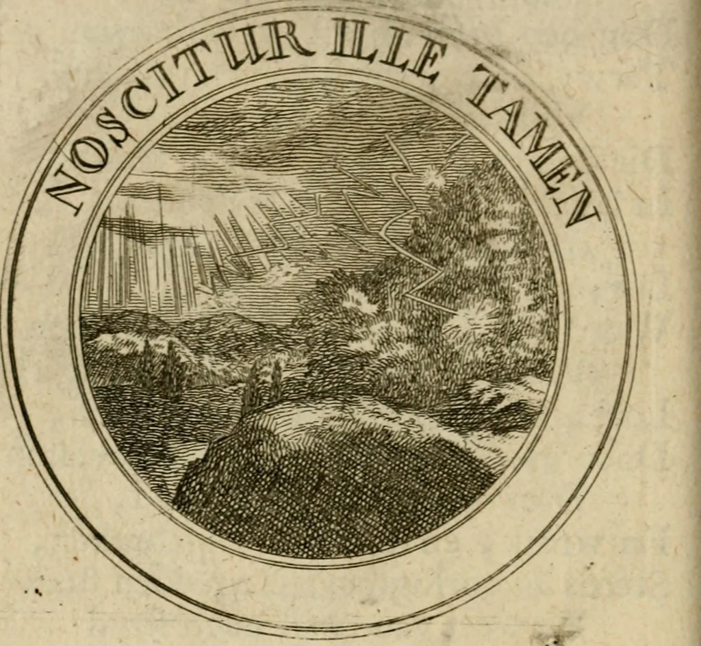An illustration from Uitbreiding, over hondred leerzaame zinnebeelden, 1722, leaf 95