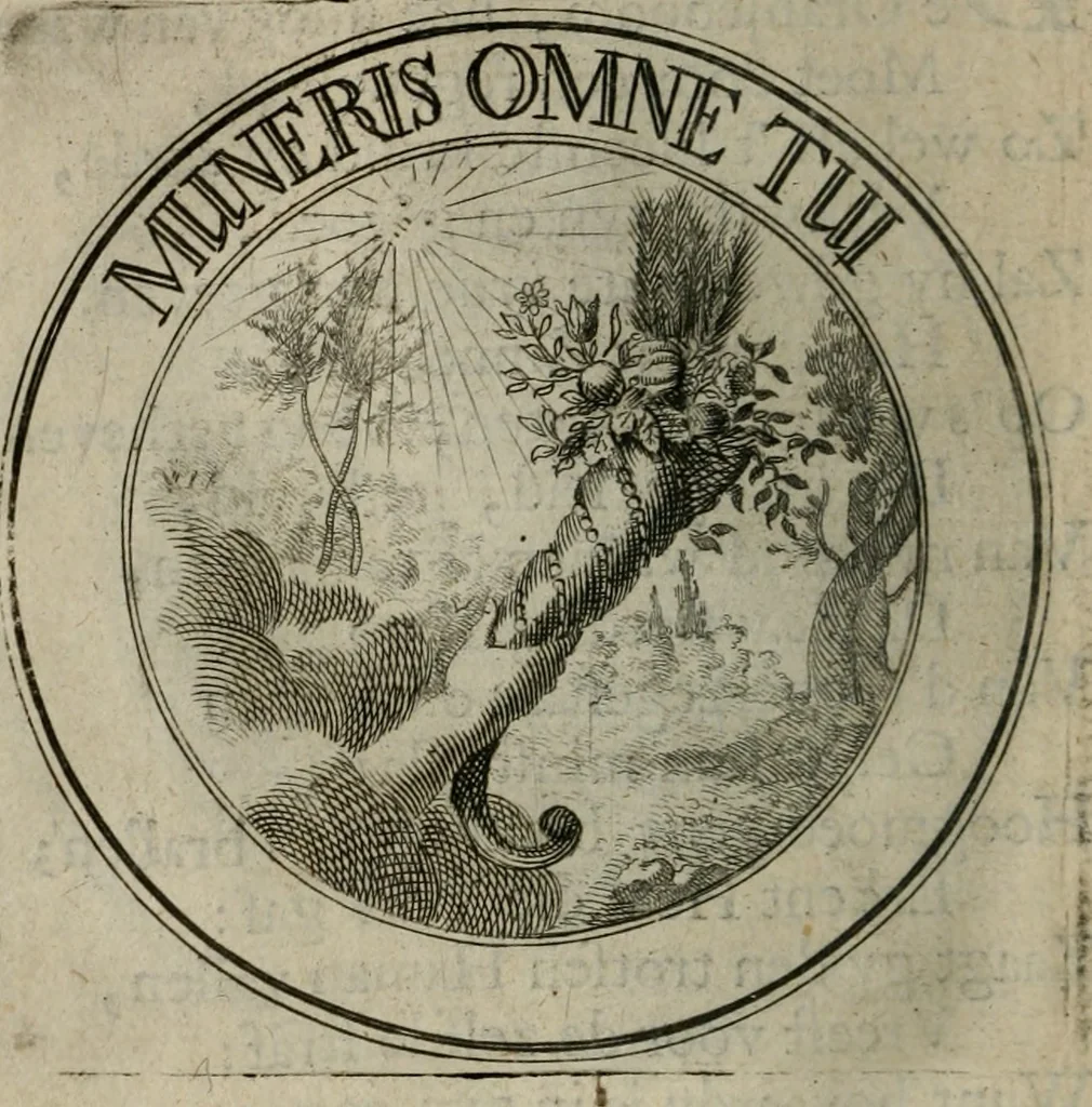 An illustration from Uitbreiding, over honderd leerzaame zinnebeelden, 1722, leaf 121