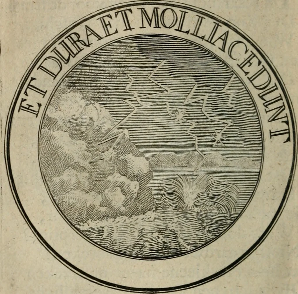 An illustration from Uitbreiding, over honderd leerzaame zinnebeelden, 1722, leaf 127
