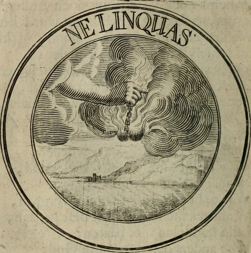 An illustration from Uitbreiding, over honderd leerzaame zinnebeelden, 1722, leaf 139