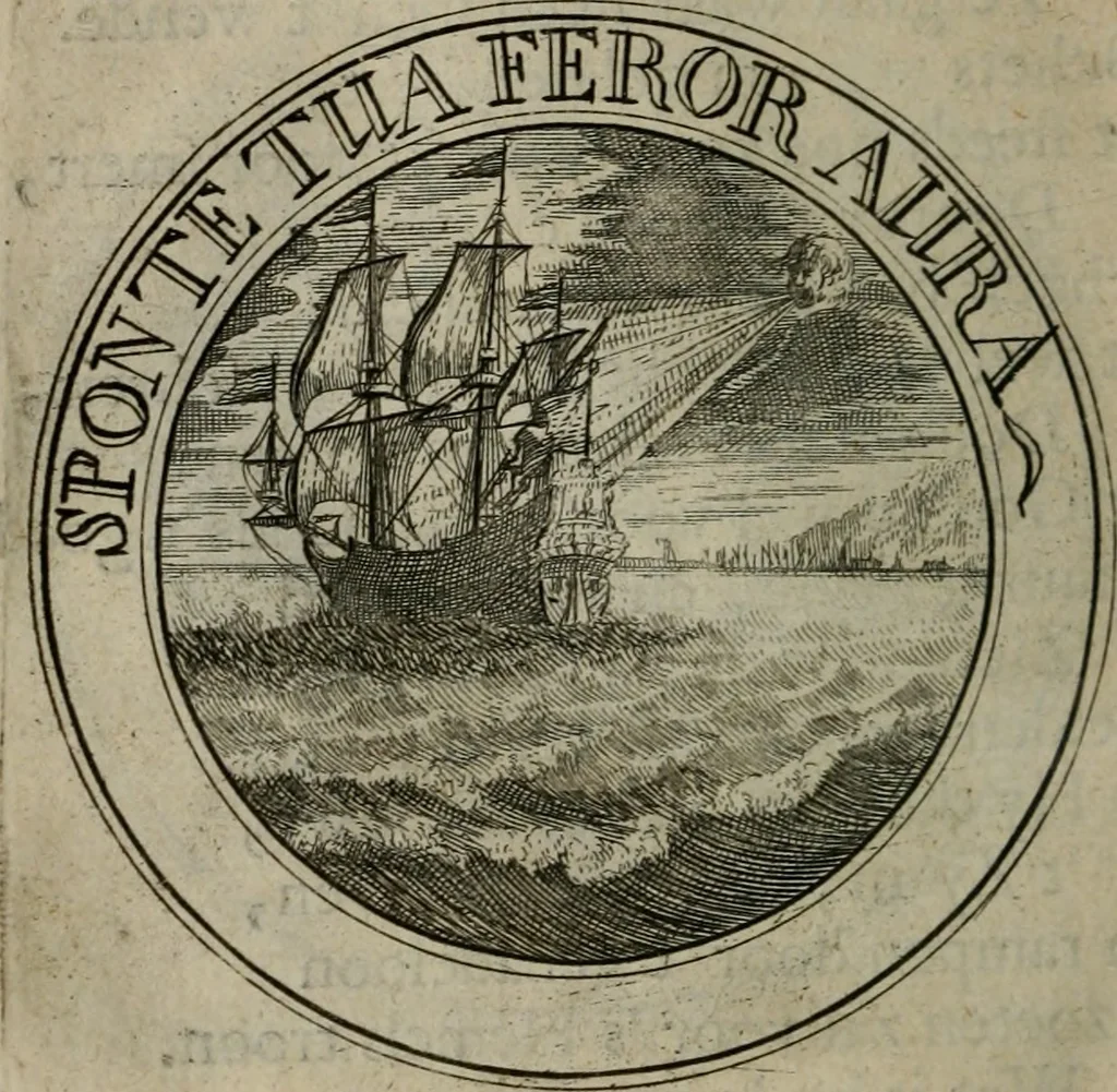 An illustration from Uitbreiding, over honderd leerzaame zinnebeelden, 1722, leaf 149