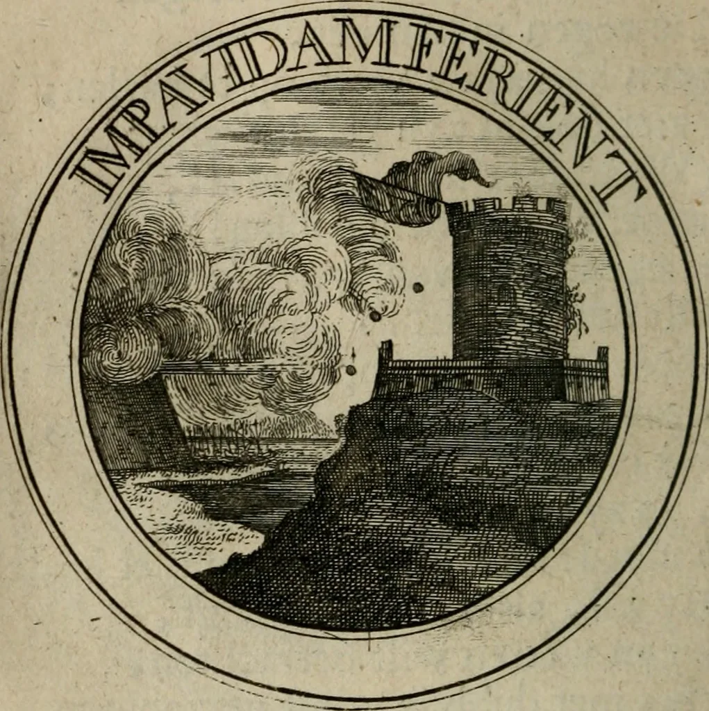 An illustration from Uitbreiding, over honderd leerzaame zinnebeelden, 1722, leaf 153