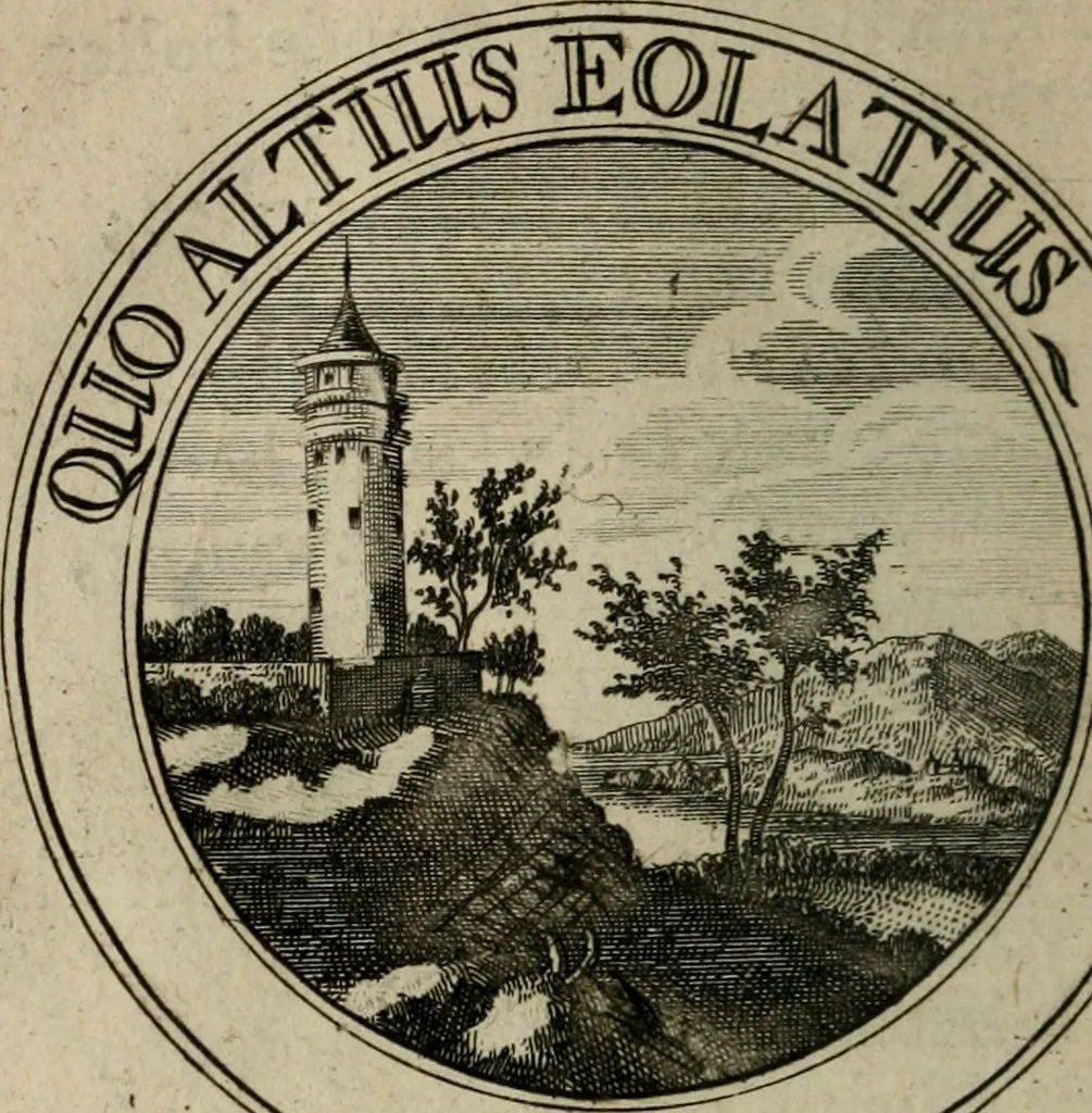 An illustration from Uitbreiding, over honderd leerzaame zinnebeelden, 1722, leaf 157
