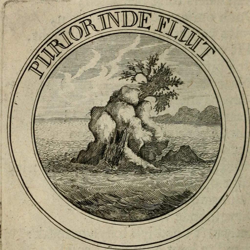 An illustration from Uitbreiding, over honderd leerzaame zinnebeelden, 1722, leaf 173