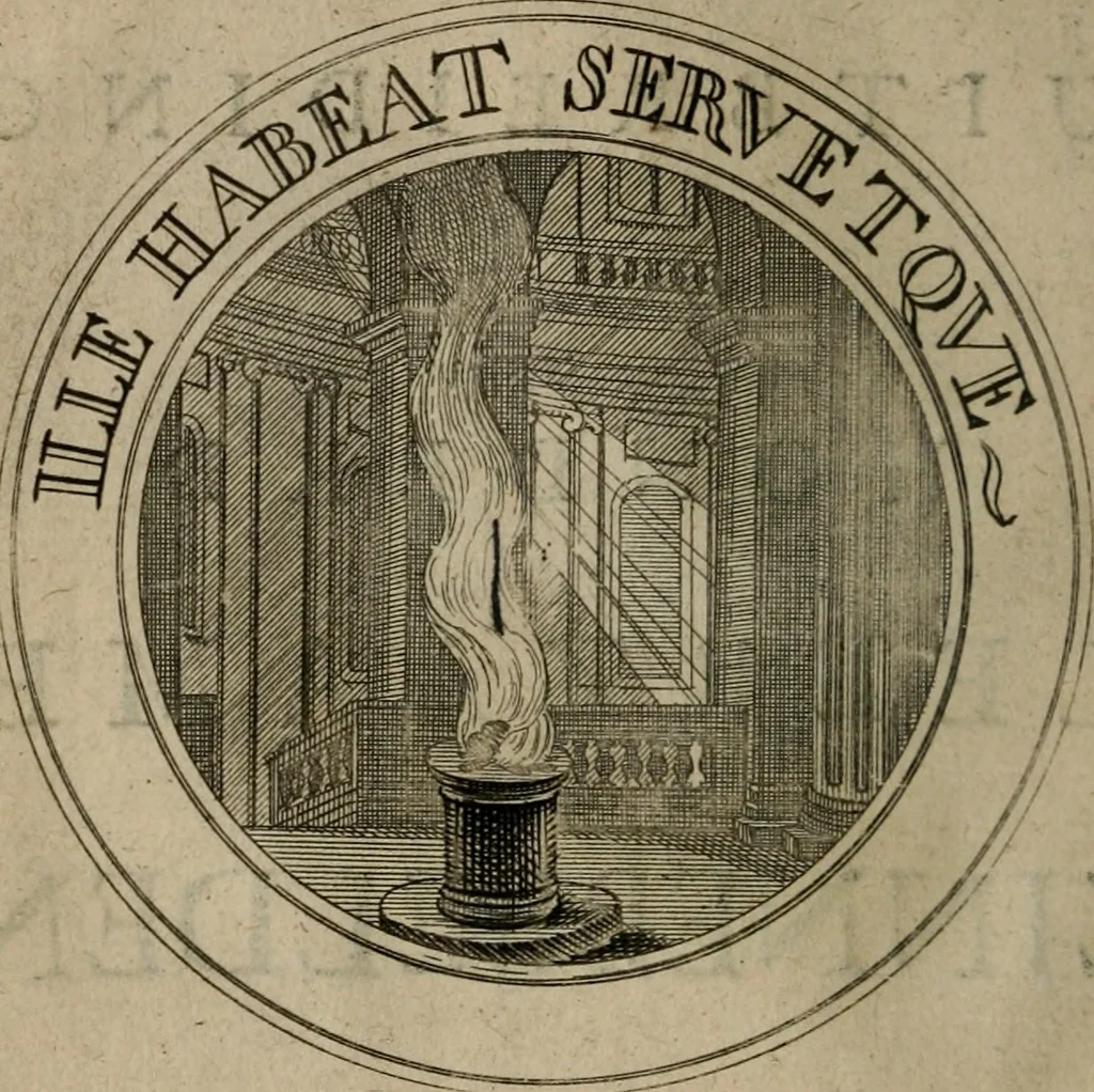 An illustration from Uitbreiding, over honderd leerzaame zinnebeelden, 1722, leaf 19