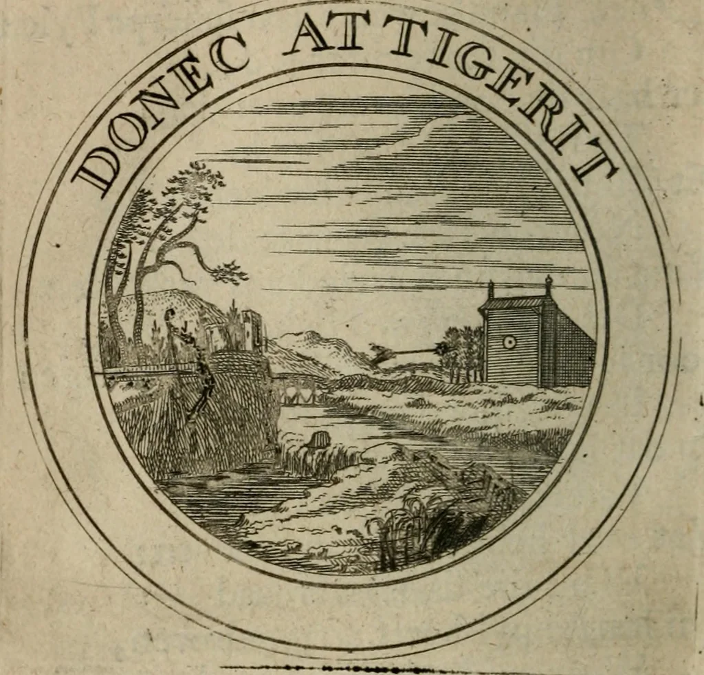 An illustration from Uitbreiding, over honderd leerzaame zinnebeelden, 1722, leaf 191