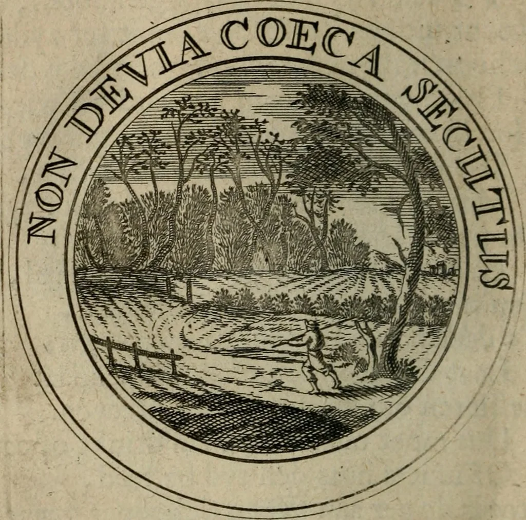 An illustration from Uitbreiding, over honderd leerzaame zinnebeelden, 1722, leaf 193
