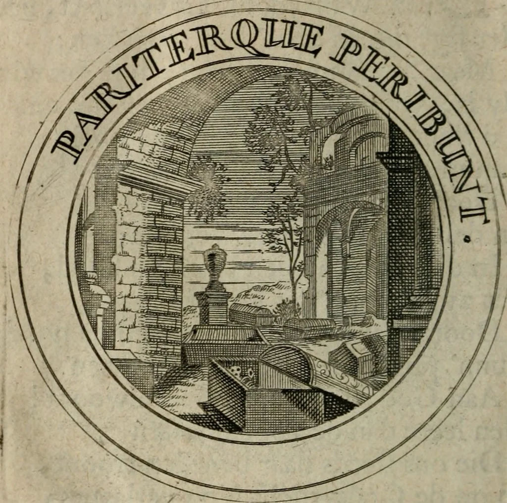 An illustration from Uitbreiding, over honderd leerzaame zinnebeelden, 1722, leaf 213