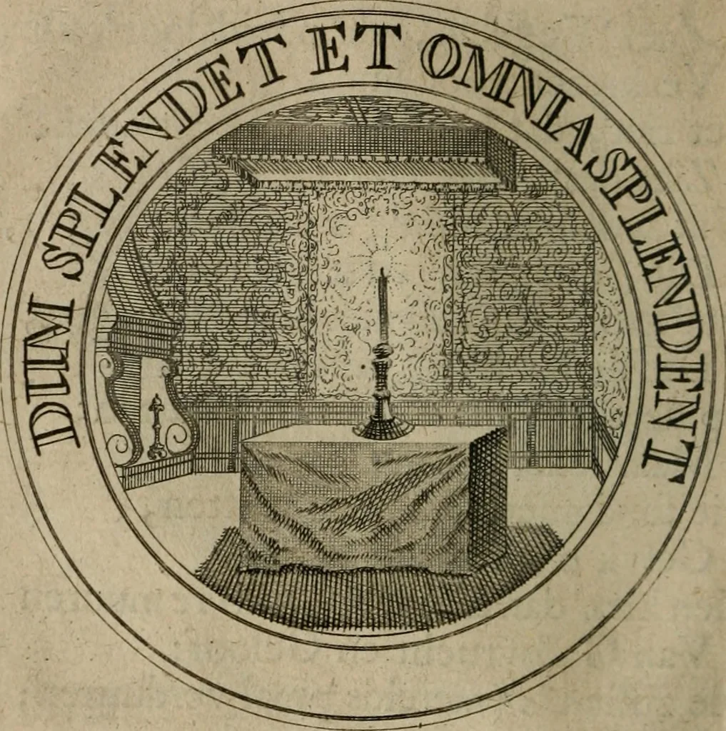An illustration from Uitbreiding, over honderd leerzaame zinnebeelden, 1722, leaf 31