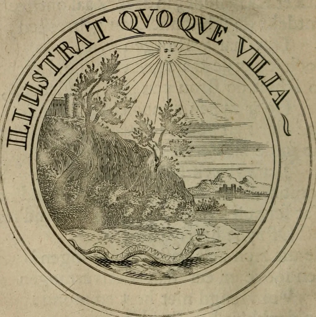 An illustration from Uitbreiding, over honderd leerzaame zinnebeelden, 1722, leaf 33