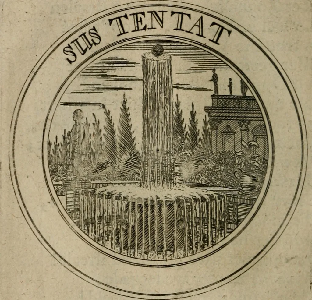 An illustration from Uitbreiding, over honderd leerzaame zinnebeelden, 1722, leaf 35