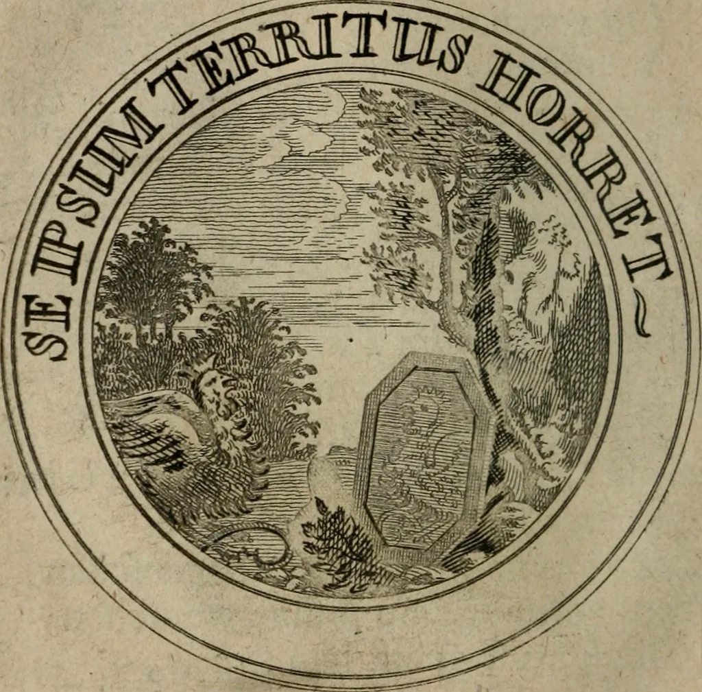 An illustration from Uitbreiding, over honderd leerzaame zinnebeelden, 1722, leaf 37