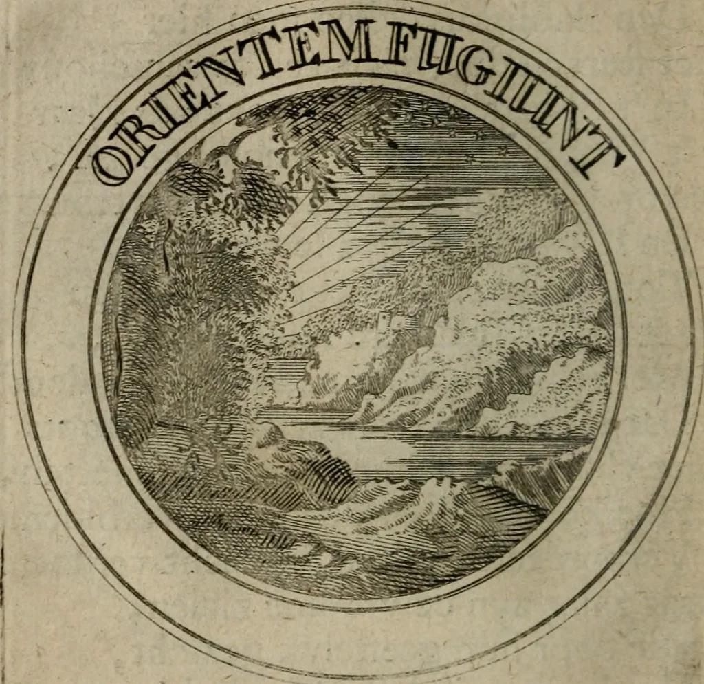 An illustration from Uitbreiding, over honderd leerzaame zinnebeelden, 1722, leaf 39