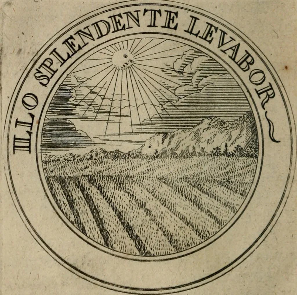 An illustration from Uitbreiding, over honderd leerzaame zinnebeelden, 1722, leaf 49