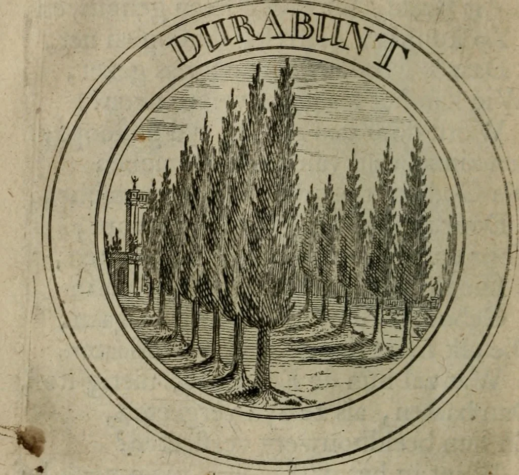 An illustration from Uitbreiding, over honderd leerzaame zinnebeelden, 1722, leaf 61