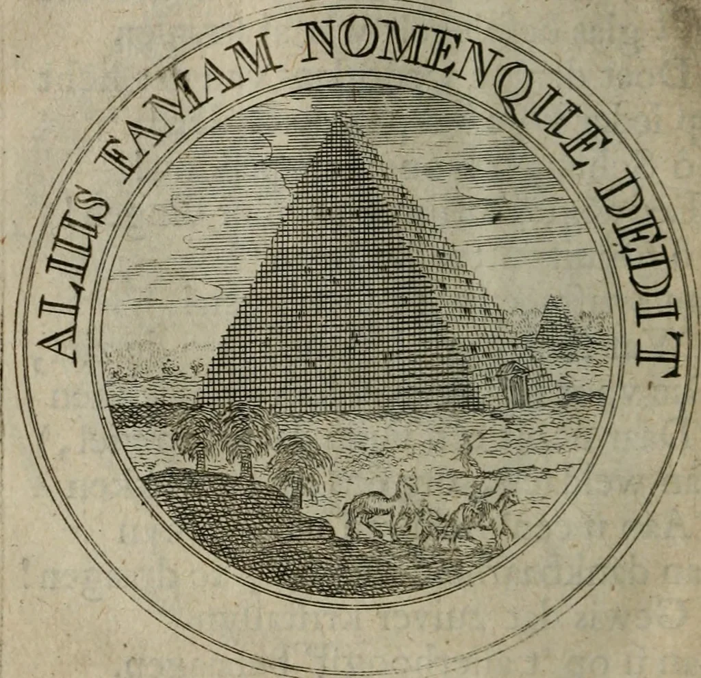 An illustration from Uitbreiding, over honderd leerzaame zinnebeelden, 1722, leaf 69