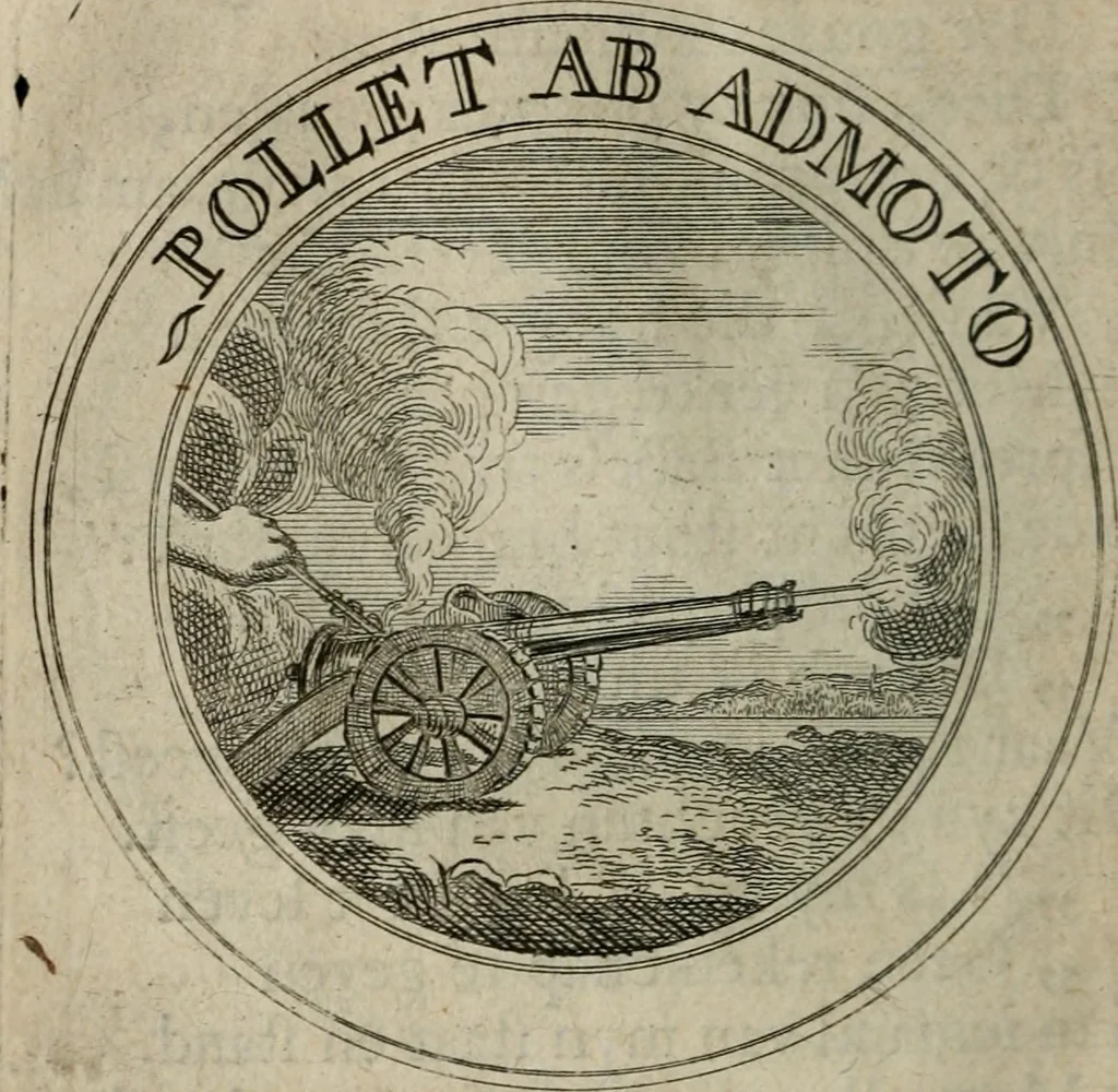 An illustration from Uitbreiding, over honderd leerzaame zinnebeelden, 1722, leaf 73