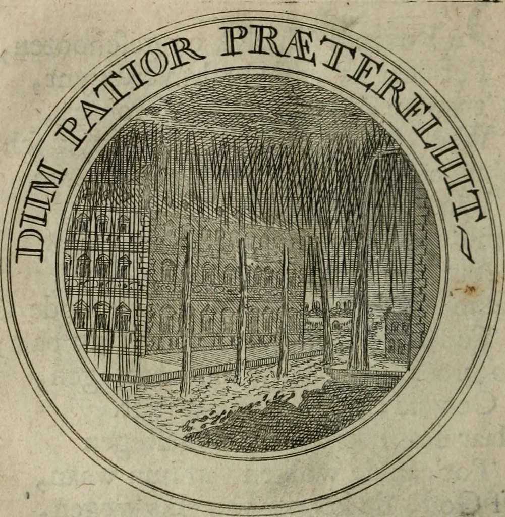 An illustration from Uitbreiding, over honderd leerzaame zinnebeelden, 1722, leaf 81
