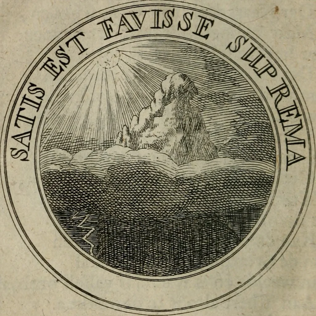 An illustration from Uitbreiding, over honderd leerzaame zinnebeelden, 1722, leaf 87