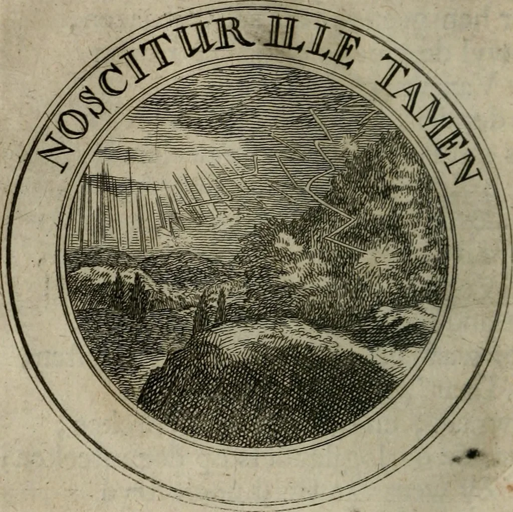 An illustration from Uitbreiding, over honderd leerzaame zinnebeelden, 1722, leaf 89