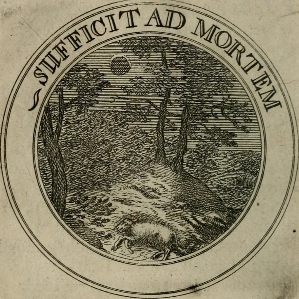 An illustration from Uitbreiding, over honderd leerzaame zinnebeelden, 1722, leaf 95