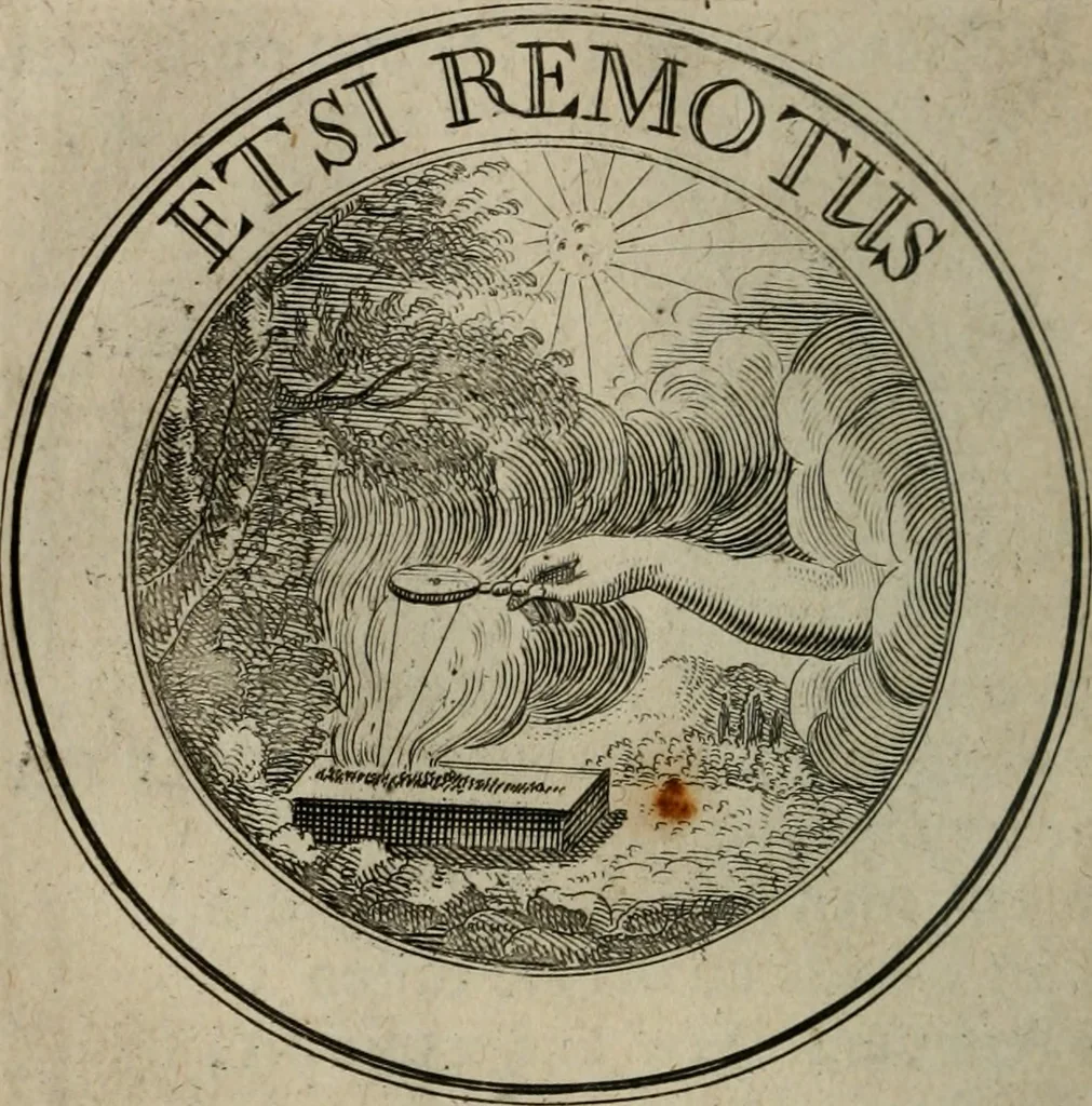 An illustration from Uitbreiding, over honderd leerzaame zinnebeelden, 1722, leaf 97
