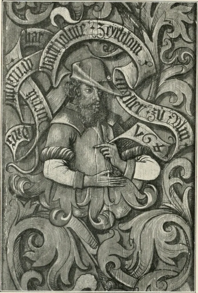 An illustration from Ulmer Kunst, im Auftrage des Ulmer Lehrervereins, 1911, leaf 25