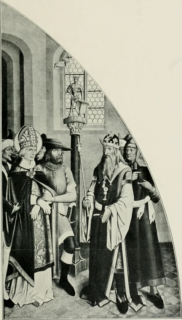 An illustration from Ulmer Kunst, im Auftrage des Ulmer Lehrervereins, 1911, leaf 96