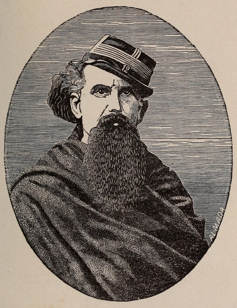 An illustration from Una excursión a los indios ranqueles, 1870, leaf 13