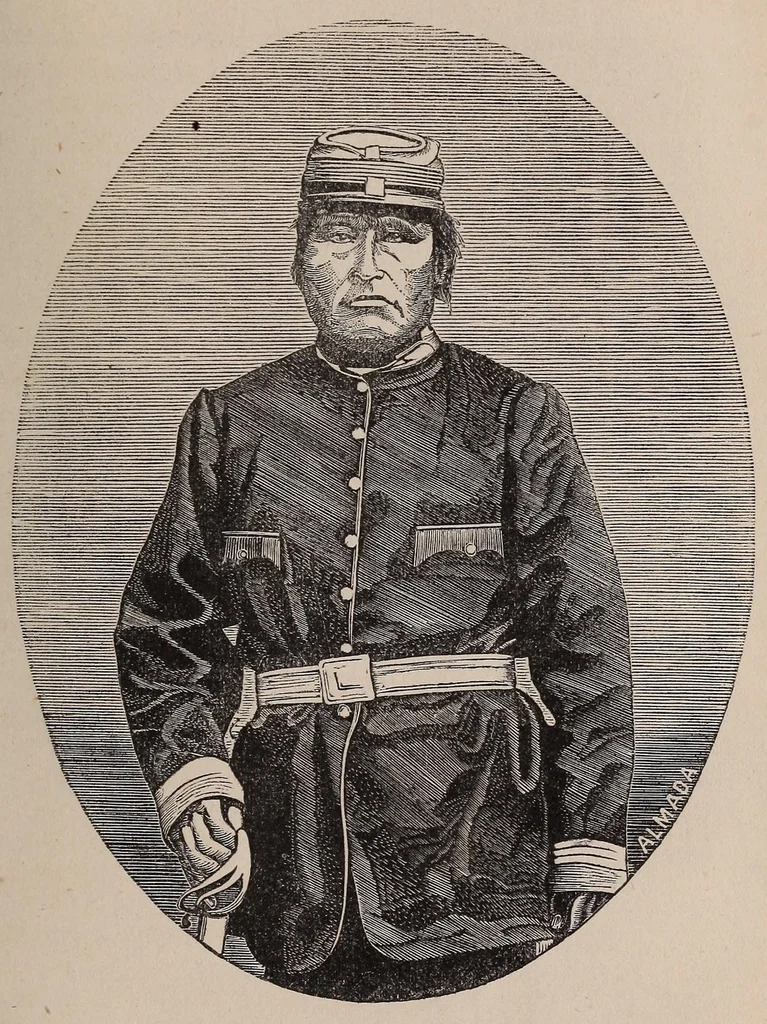 An illustration from Una excursión a los indios ranqueles, 1870, leaf 209