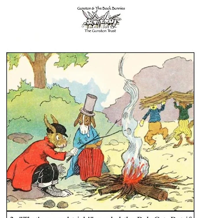 An illustration from UNCLE WIGGILY AND THE ALLIGATOR-Bk26- By Howard Garis Gunston Classics, 1919, leaf 27