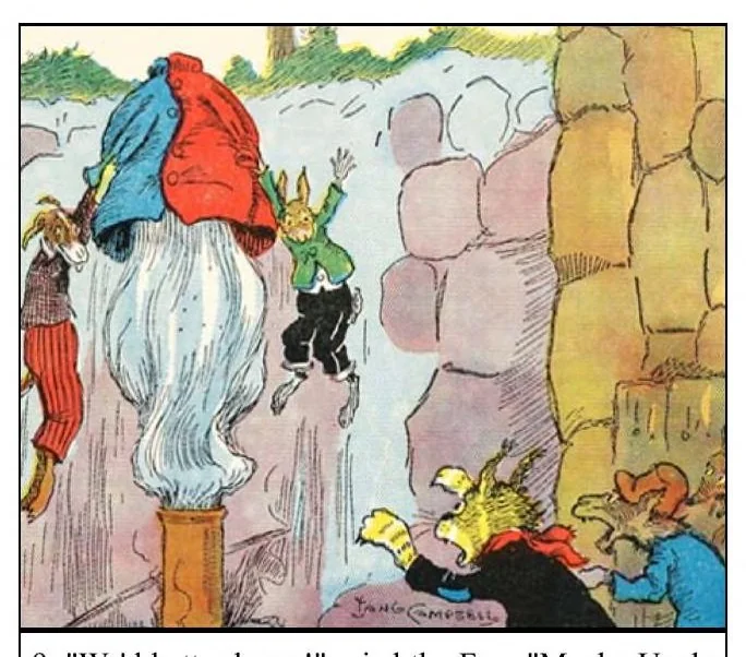 An illustration from UNCLE WIGGILY AND THE ALLIGATOR-Bk26- By Howard Garis Gunston Classics, 1919, leaf 33