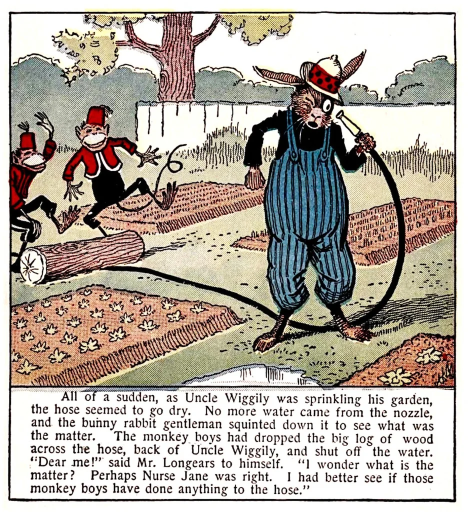 An illustration from UNCLE WIGGILY INDIAN HUNTER - Bk10 - HOWARD GARIS - GUNSTON CLASSICS, 1920, leaf 29