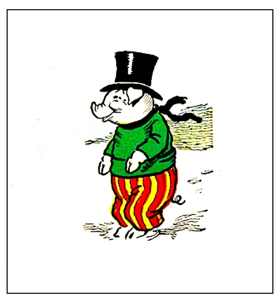 An illustration from UNCLE WIGGILY ON ROLLER SKATES -Bk17-By HOWARD GARIS - GUNSTON CLASSICS, 1919, leaf 14
