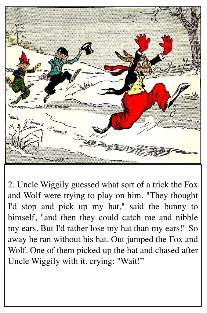 An illustration from UNCLE WIGGILY ON ROLLER SKATES -Bk17-By HOWARD GARIS - GUNSTON CLASSICS, 1919, leaf 16