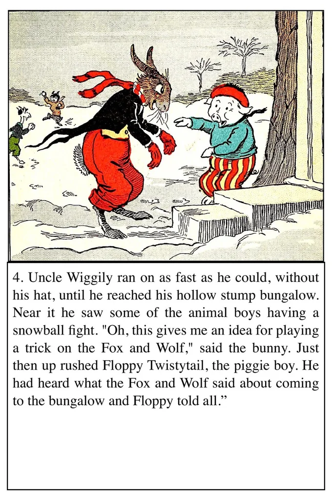 An illustration from UNCLE WIGGILY ON ROLLER SKATES -Bk17-By HOWARD GARIS - GUNSTON CLASSICS, 1919, leaf 18