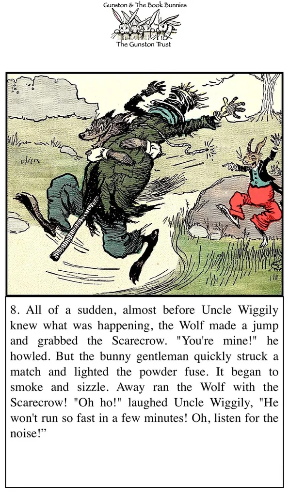An illustration from UNCLE WIGGILY ON ROLLER SKATES -Bk17-By HOWARD GARIS - GUNSTON CLASSICS, 1919, leaf 32