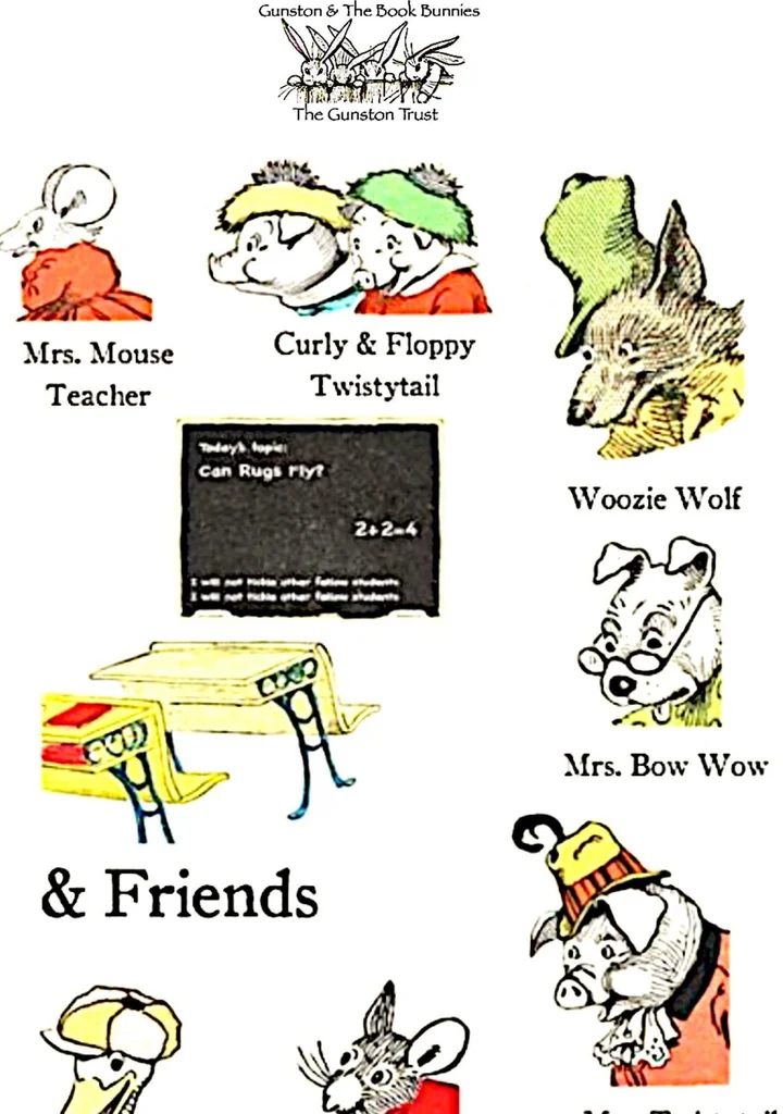 An illustration from UNCLE WIGGILY ON THE FLYING RUG -Bk13-By HOWARD GARIS GUNSTON CLASSICS, 1919, leaf 4