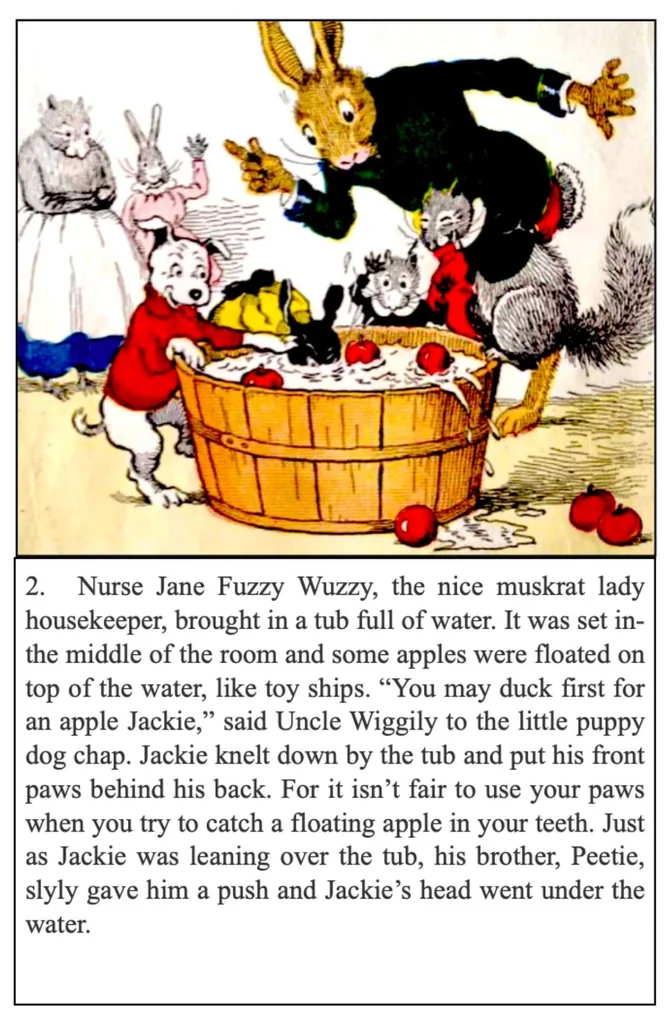 An illustration from UNCLE WIGGILY' S APPLE ROAST-Bk4- By HOWARD GARIS GUNSTON CLASSICS., 1919, leaf 16