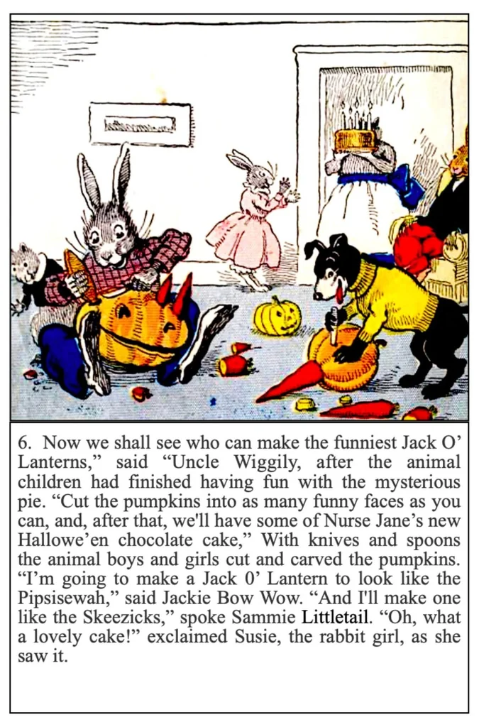 An illustration from UNCLE WIGGILY' S APPLE ROAST-Bk4- By HOWARD GARIS GUNSTON CLASSICS., 1919, leaf 20