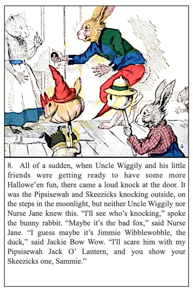 An illustration from UNCLE WIGGILY' S APPLE ROAST-Bk4- By HOWARD GARIS GUNSTON CLASSICS., 1919, leaf 22